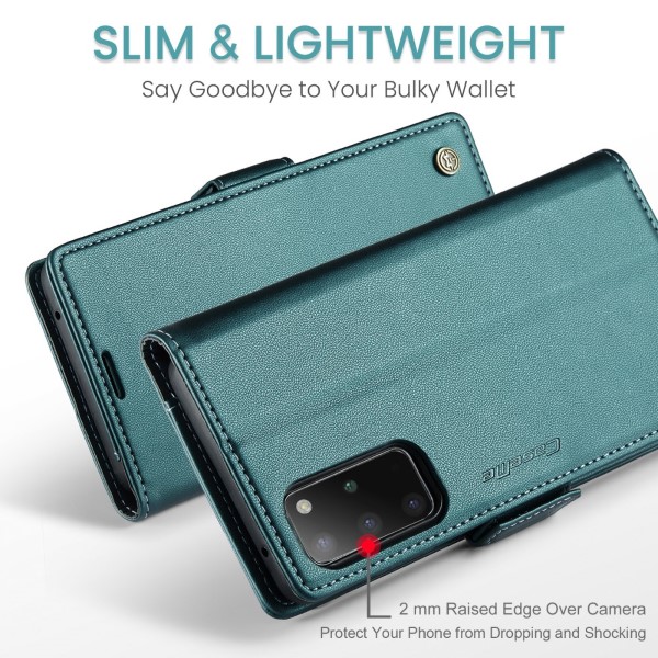 Pouzdro na Samsung Galaxy S20 Plus CASEME smooth zelené