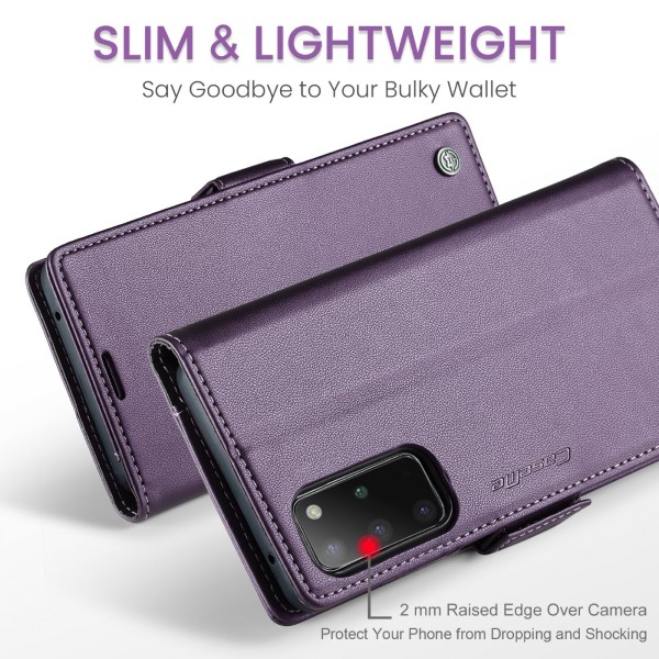 Pouzdro na Samsung Galaxy S20 Plus CASEME smooth fialové