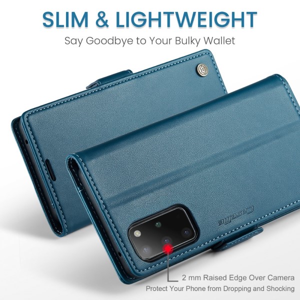 Pouzdro na Samsung Galaxy S20 Plus CASEME smooth modré