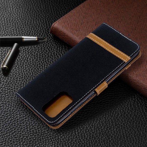 Pouzdro na Samsung Galaxy S20 Plus Jeans černé