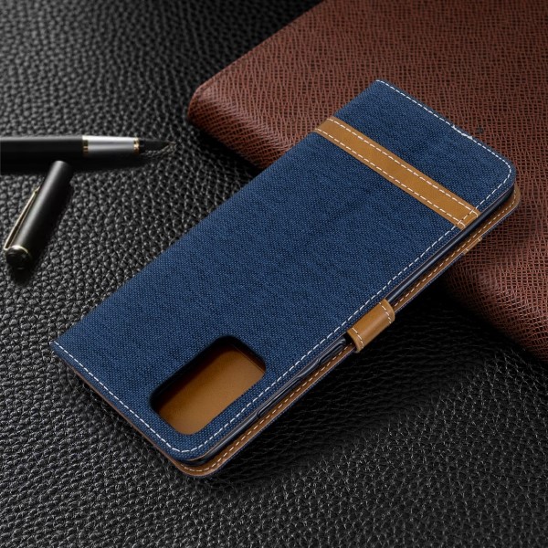 Pouzdro na Samsung Galaxy S20 Plus Jeans modré
