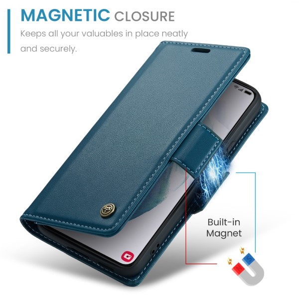 Pouzdro na Samsung Galaxy S21 CASEME smooth modré