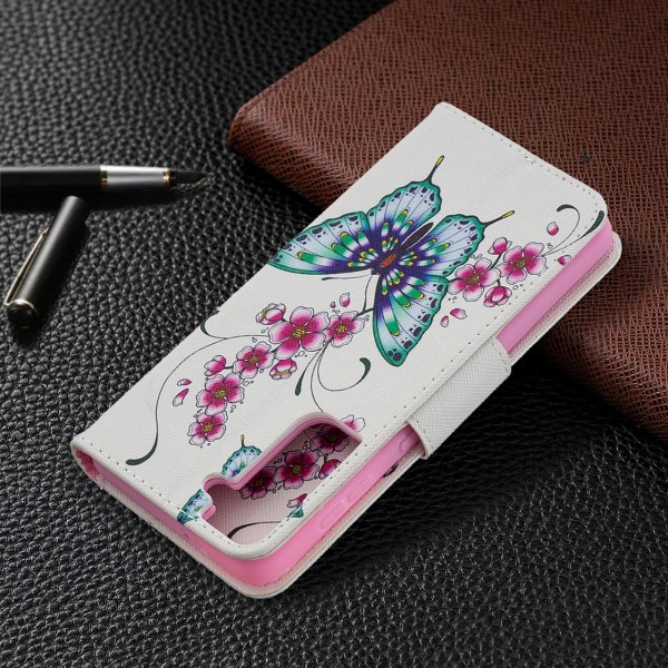 Pouzdro na Samsung Galaxy S21 Motýli