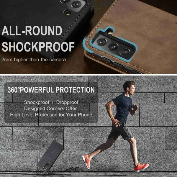 Pouzdro na Samsung Galaxy S21 CASEME černé