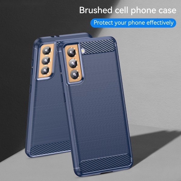Kryt na Samsung Galaxy S21 Carbon modrý