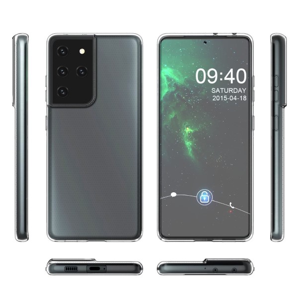 Kryt na Samsung Galaxy S21 Ultra Silikonový čirý