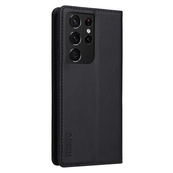 Pouzdro na Samsung Galaxy S21 Ultra Yikatu černé