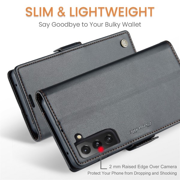 Pouzdro na Samsung Galaxy S21 FE CASEME smooth černé