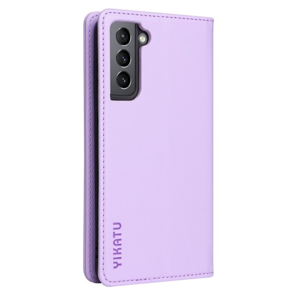 Pouzdro na Samsung Galaxy S21 FE Yikatu fialové