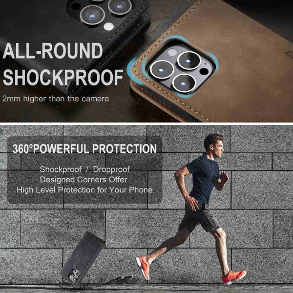 Pouzdro na iPhone 13 Pro Max CASEME černé