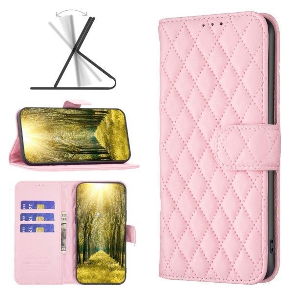 Pouzdro na iPhone 14 Plus Binfen růžové