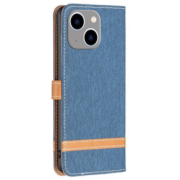 Pouzdro na iPhone 14 Plus Jeans modré