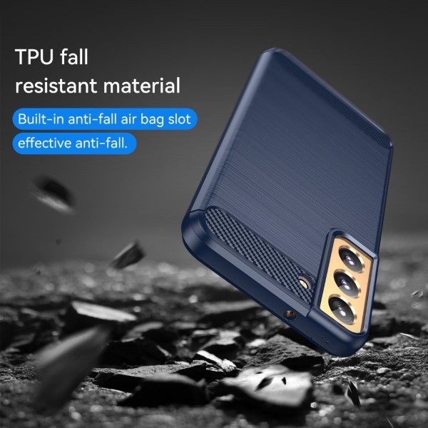 Kryt na Samsung Galaxy S22 Carbon modrý