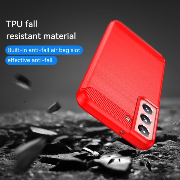 Kryt na Samsung Galaxy S22 Plus Carbon červený