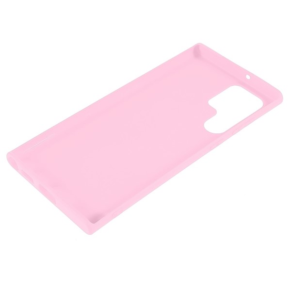 Kryt na Samsung Galaxy S22 Ultra Silikonový růžový