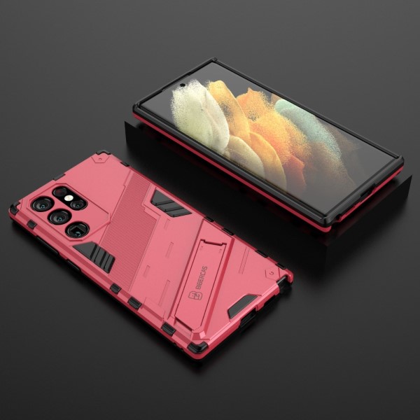 Kryt na Samsung Galaxy S22 Ultra odolný Shockproof růžový