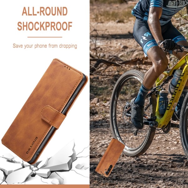 Pouzdro na Samsung Galaxy S23 DG.MING hnědé