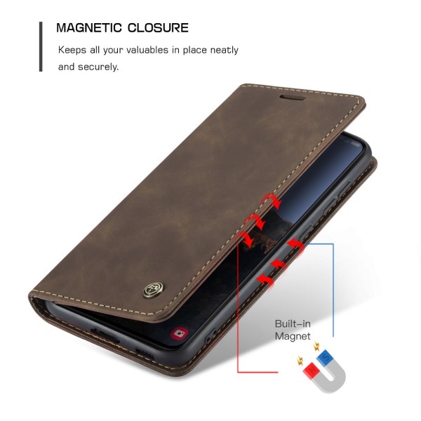 Pouzdro na Samsung Galaxy S23 CASEME hnědé