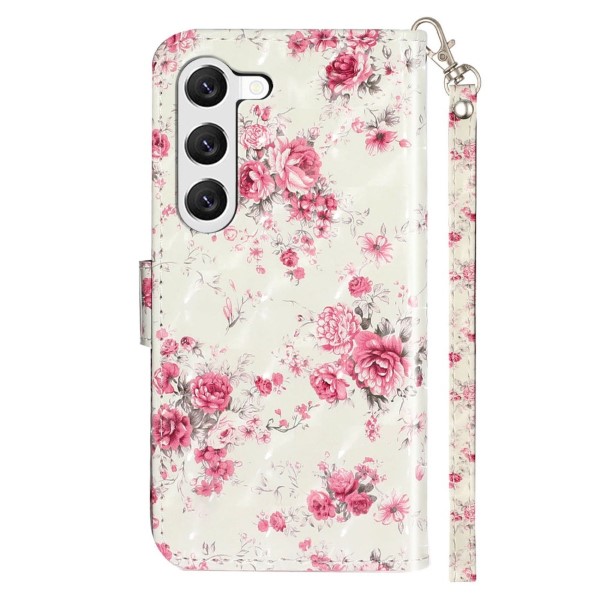 Pouzdro na Samsung Galaxy S23+ Růže bílé