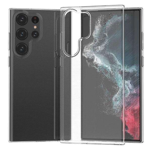 Kryt na Samsung Galaxy S23 Ultra gumový čirý