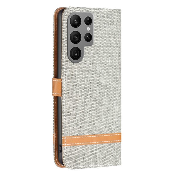 Pouzdro na Samsung Galaxy S23 Ultra Jeans šedé