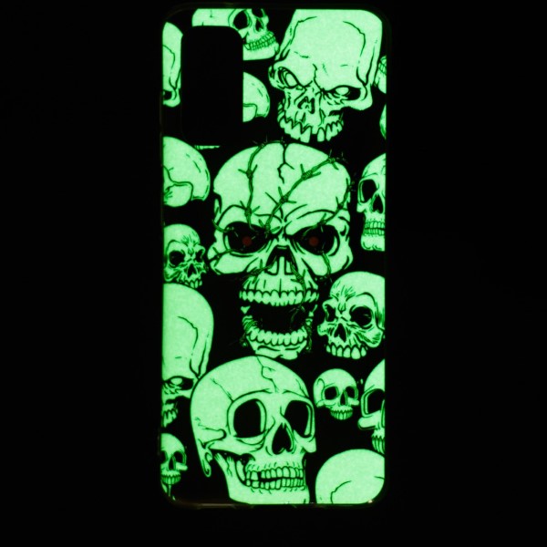 Kryt na Samsung Galaxy S20 svítící Lebky