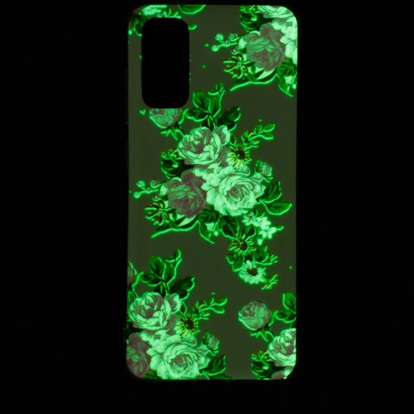 Kryt na Samsung Galaxy S20 svítící Růže