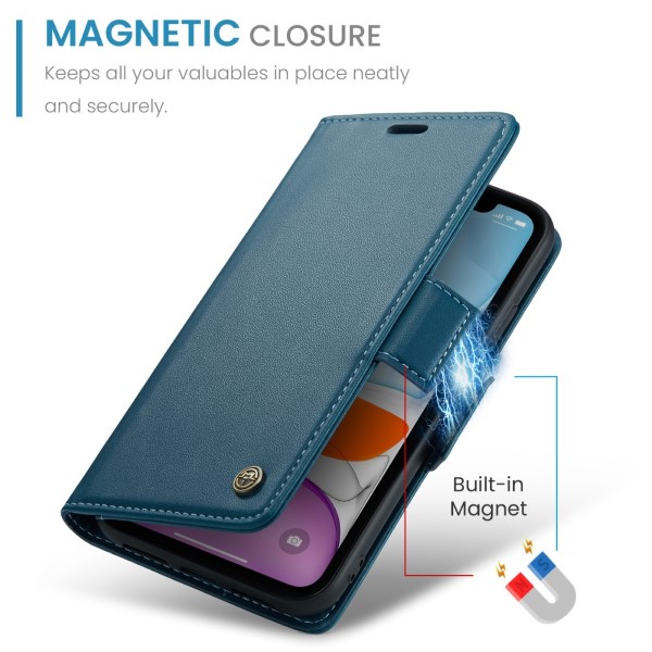 Pouzdro pro iPhone 11 CASEME Smooth modré