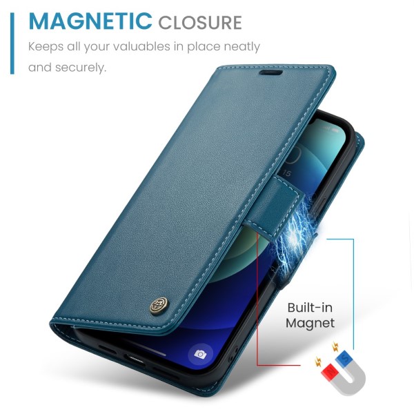 Pouzdro pro iPhone 12 Mini CASEME Smooth modré