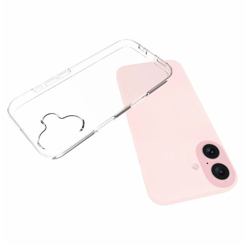Kryt na iPhone 16 gumový Premium čirý