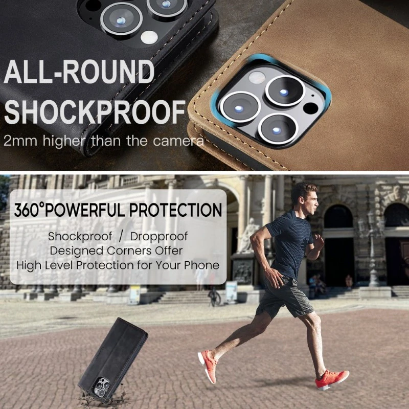 Pouzdro CASEME pro iPhone 16 Pro Max černé