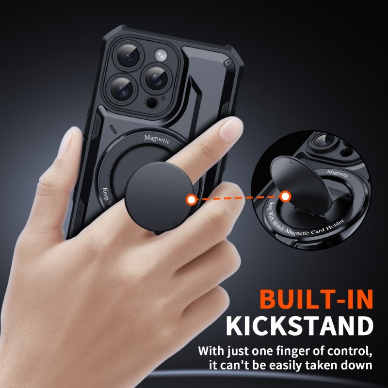 Kryt na iPhone 16 Pro odolný s podporou MAGSAFE červený