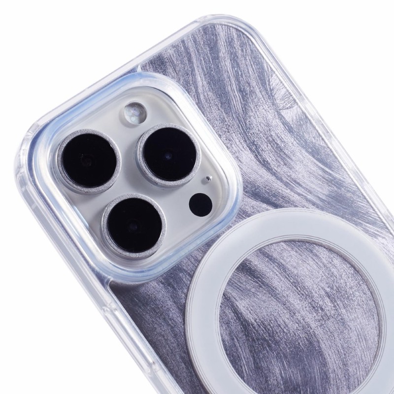 Kryt na iPhone 16 Pro Glitter s podporou MAGSAFE šedý