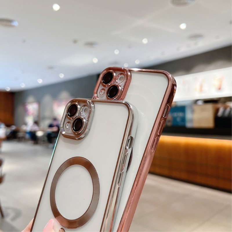 Kryt na iPhone 16 Pro Max s podporou MAGSAFE stříbrný