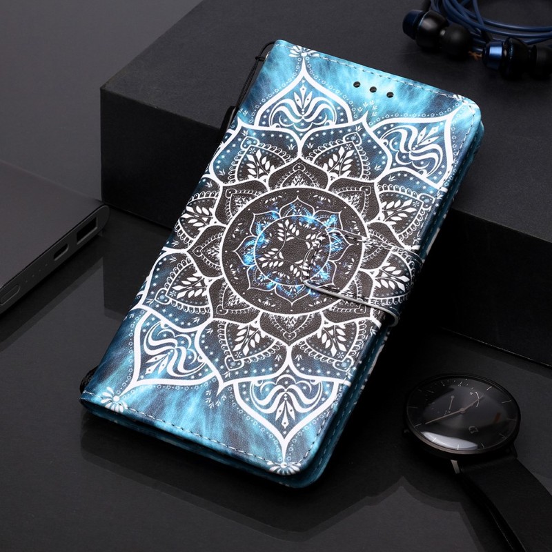 Pouzdro pro iPhone 11 Mandala modré