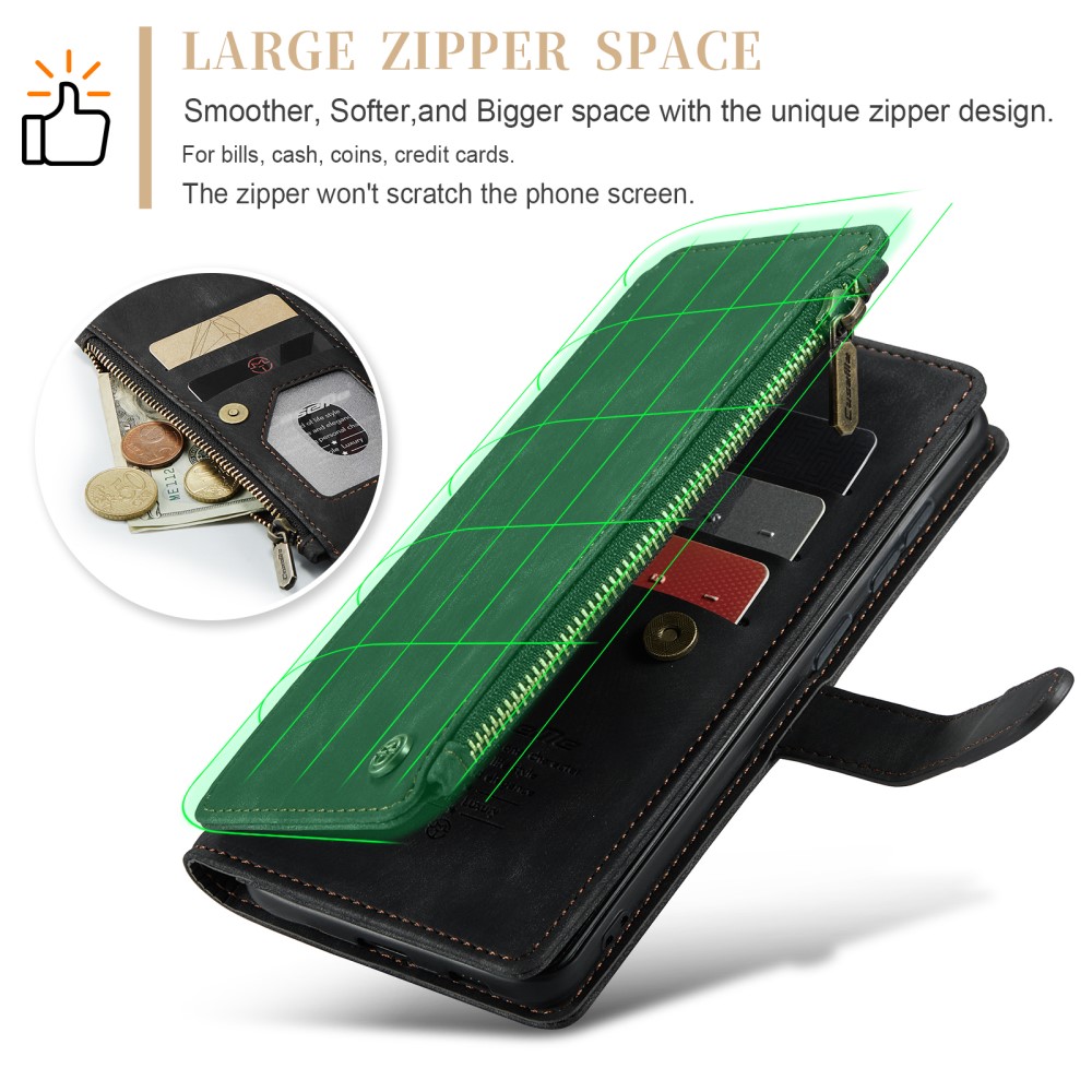 Pouzdro na Samsung Galaxy S25 CASEME Deluxe černé