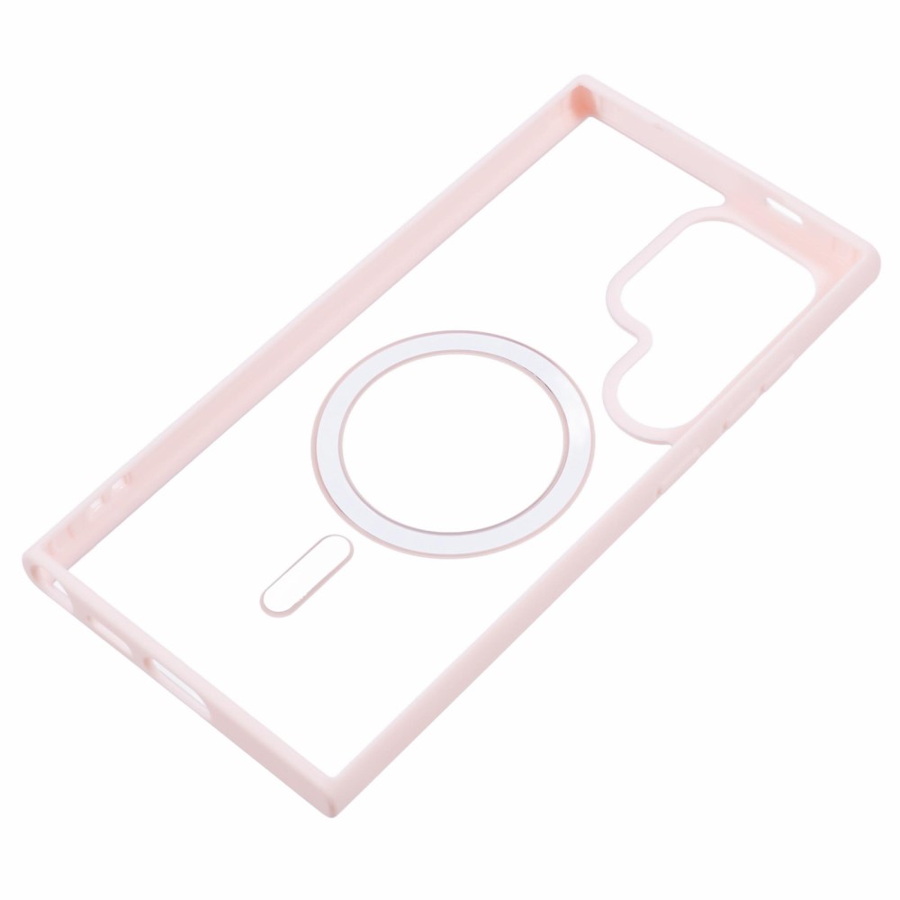 Kryt na Samsung Galaxy S23 Ultra matný s podporou MagSafe růžový