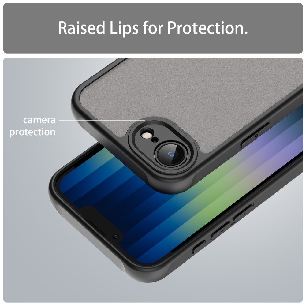 Kryt na iPhone 16E Frosted černý