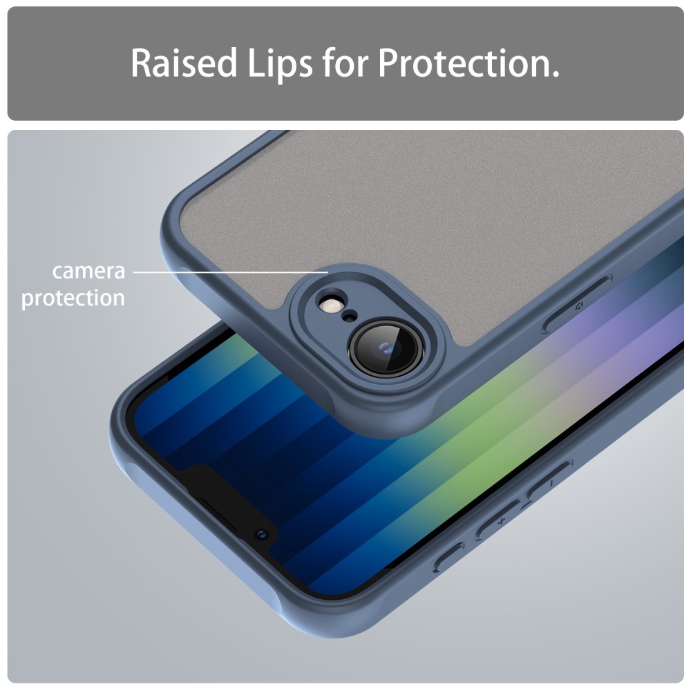 Kryt na iPhone 16E Frosted modrý