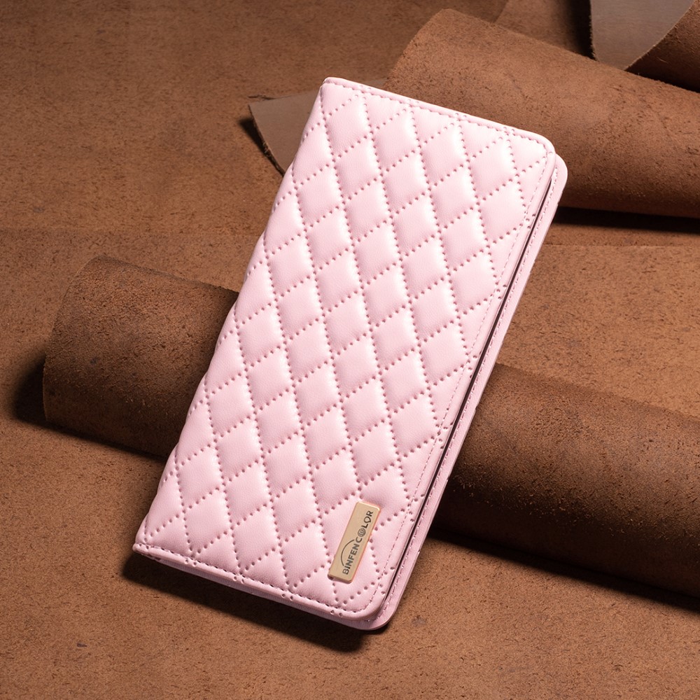 Pouzdro na Samsung Galaxy S25 Binfen růžové