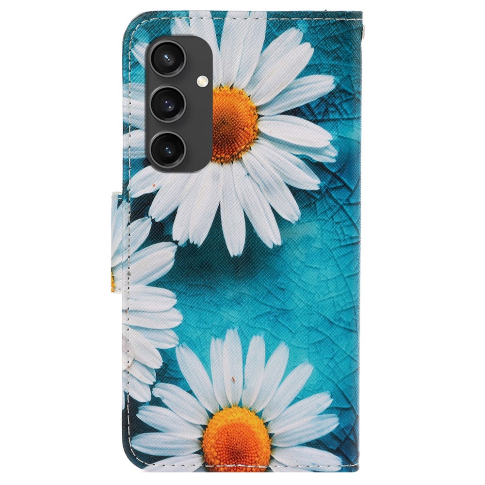 Pouzdro na Samsung Galaxy S24 FE kopretiny