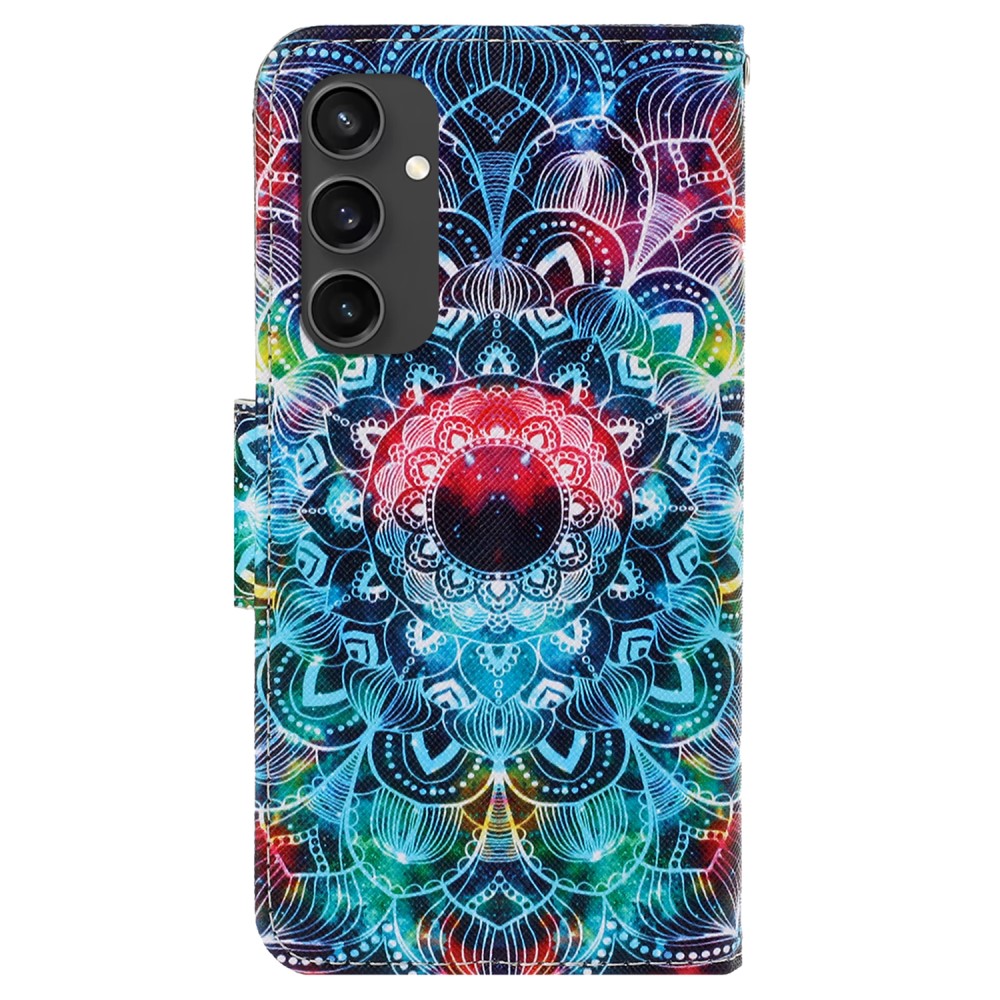 Pouzdro na Samsung Galaxy S24 FE mandala barevné