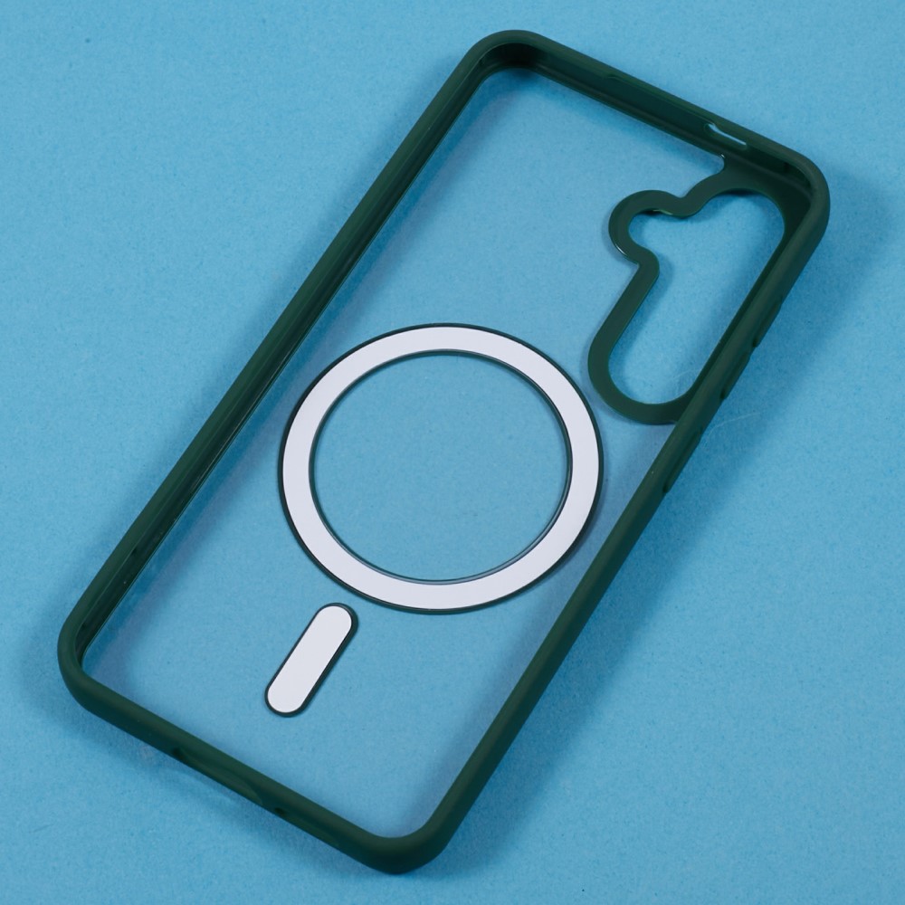 Kryt na Samsung Galaxy S23 FE matný s podporou MagSafe zelený