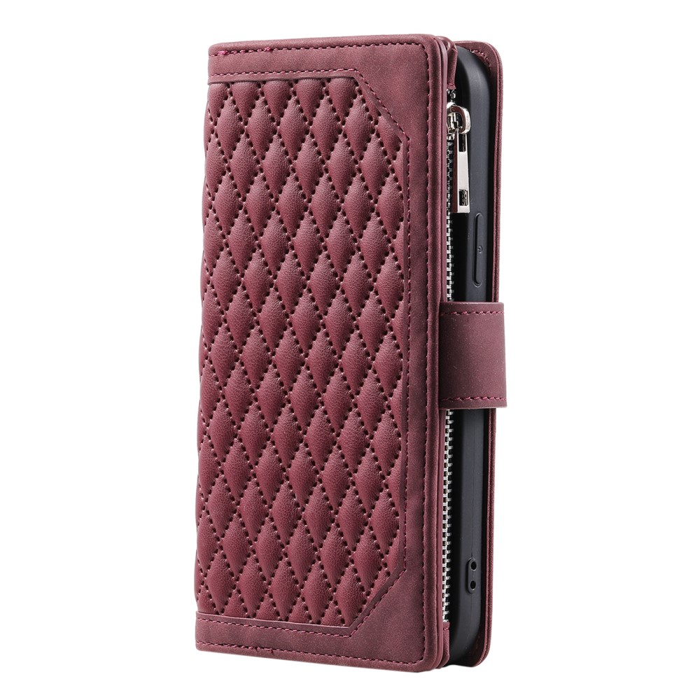 Pouzdro na Samsung Galaxy S25+ Luxury Double Layer vínové