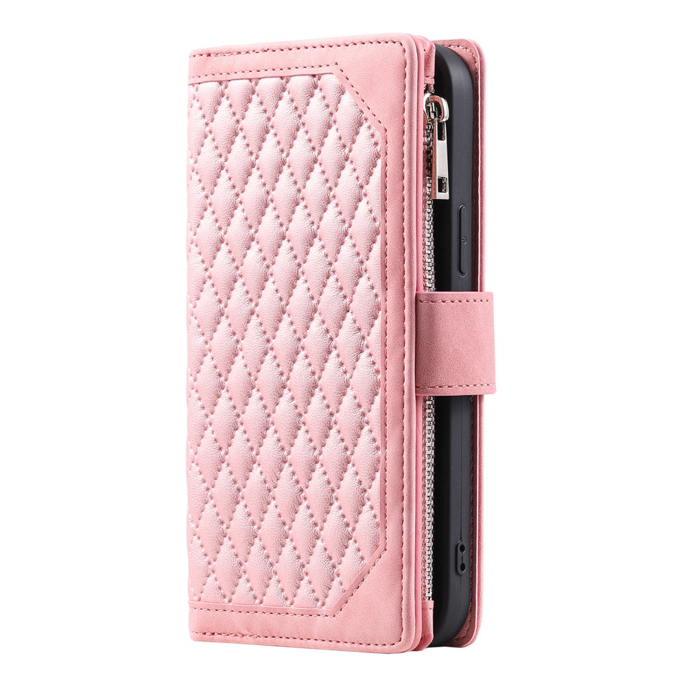 Pouzdro na Samsung Galaxy S25+ Luxury Double Layer růžové