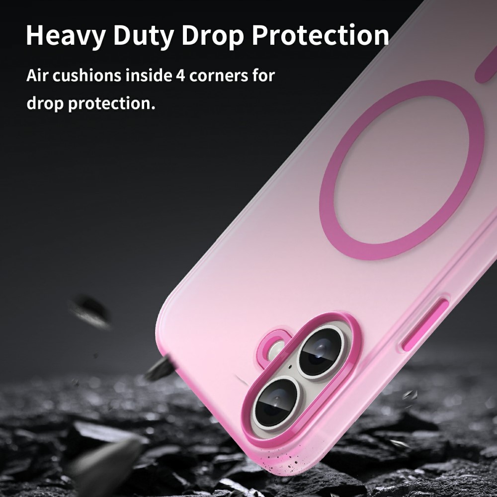 Kryt na iPhone 16 Plus Candy s podporou MAGSAFE růžový