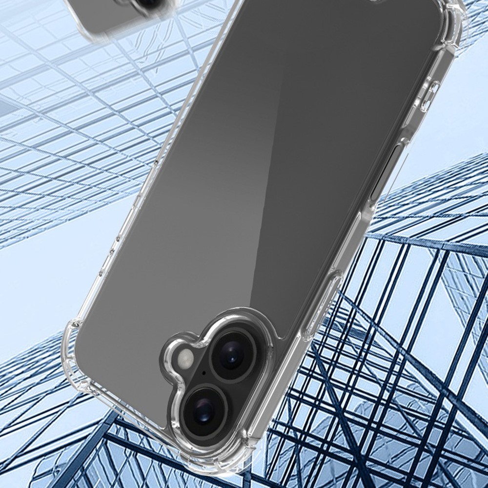 Kryt na iPhone 16 Plus gumový Premium čirý