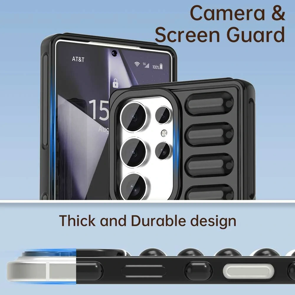 Kryt na Samsung Galaxy S25 Ultra Capsule černý