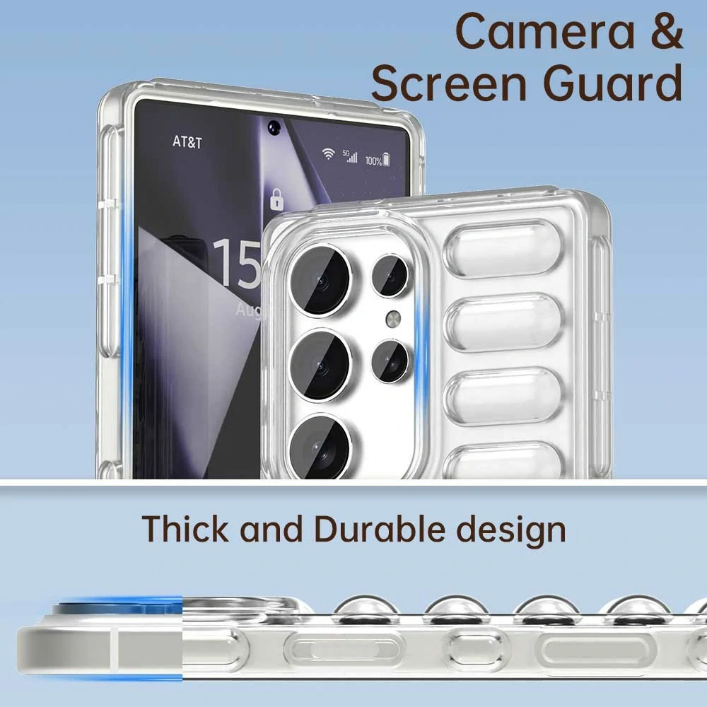 Kryt na Samsung Galaxy S25 Ultra Capsule čirý