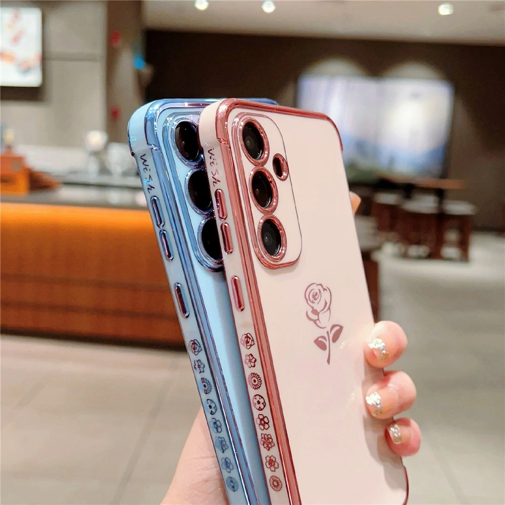 Kryt na Samsung Galaxy S25 růže bílý